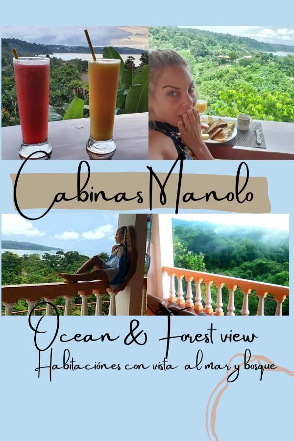 Cabinas Manolo Drake Bay, Ocean And Forest View Dış mekan fotoğraf